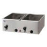 BAIN-MARIE ELECTRIQUE 2 CUVES GN1/1