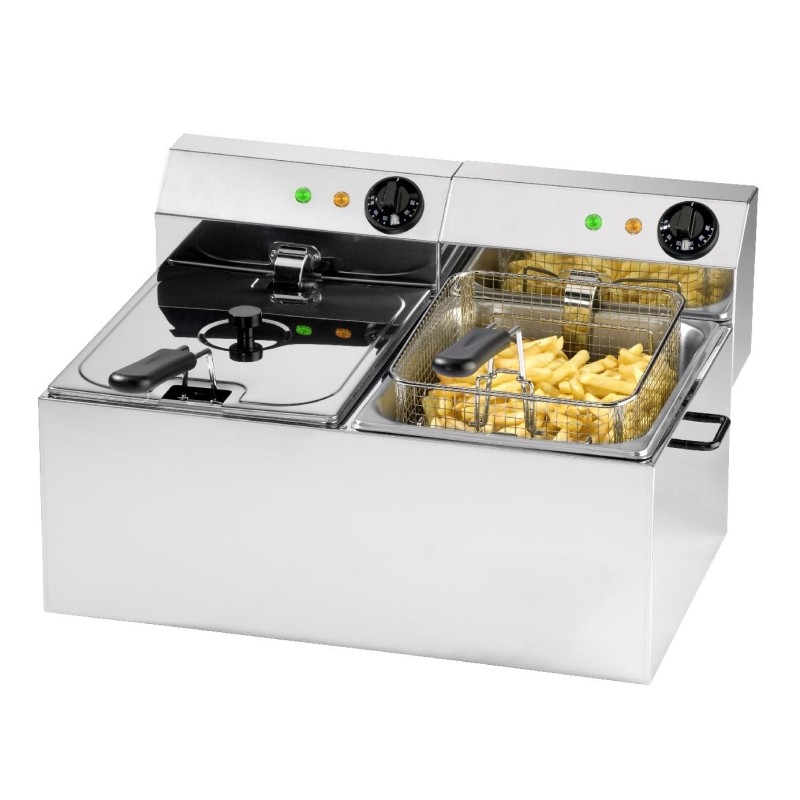 FRITEUSE DE TABLE ELECTRIQUE 2x8L
