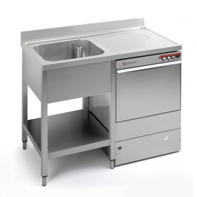 PLONGE 2 BACS + 1 EGOUTTOIR A GAUCHE 1800X700 FRLV-718/21I PLONGE 2 BACS + 1 EGOUTTOIR A GAUCHE 1800X700 FRLV-718/21I