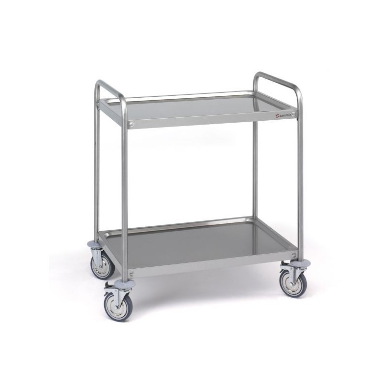 CHARIOT DE TRANSPORT 2 ETAGERES 1000X600 CS-210, NEUF de SAMMIC. CHARIOT DE TRANSPORT 2 ETAGERES 1000X600 CS-210, NEUF de SAMMIC.
