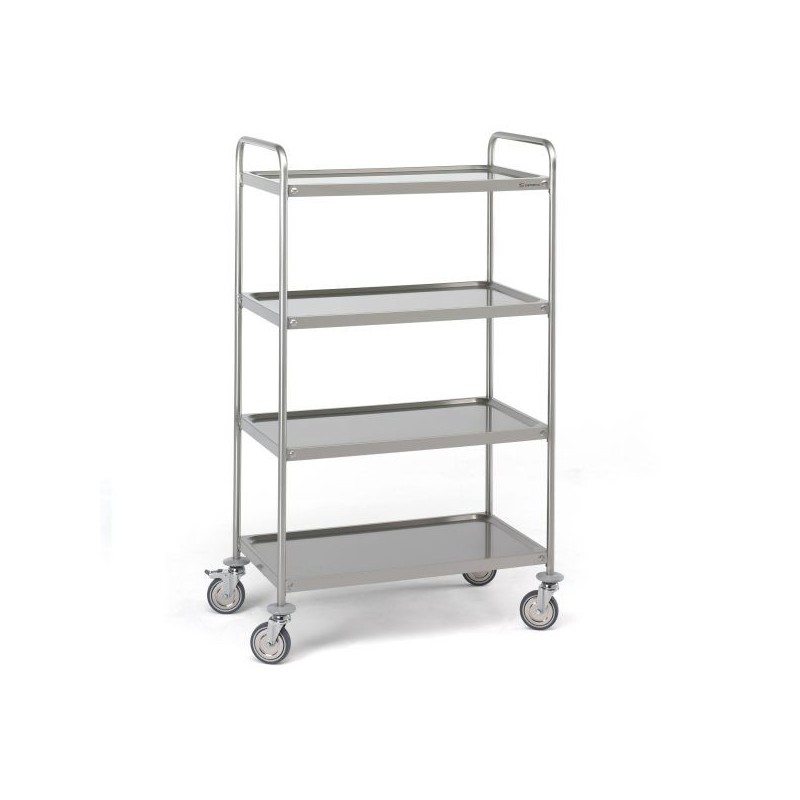 CHARIOT DE TRANSPORT 4 ETAGERES 1000X600 CS-410 CHARIOT DE TRANSPORT 4 ETAGERES 1000X600 CS-410