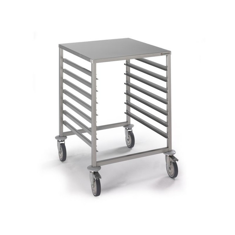 CHARIOT A GLISSIERES AVEC PLATEAU SUPERIEUR 7 X GN2/1 CG-721 SAMMIC