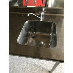 PLONGE INOX SUR PIEDS