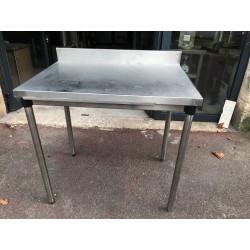 TABLE INOX 60 x 60 cm