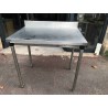 TABLE INOX 60 x 60 cm