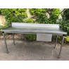 TABLE INOX 60 x 60 cm