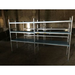 ÉTAGÈRE CLAYETTE 3 NIVEAUX 280 X 170 X 50 CM