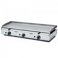 Plancha à snacker gaz 3 brûleurs Sammic