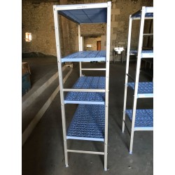 ETAGÈRE DE FRIGO À CLAYETTES 120 X 50 X 175 CM