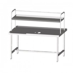 Table centrale cuisine professionnelle