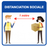 Panneau d'informations - Visuel manutention Panneau Simple (Petit format)