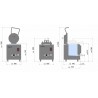 KORIMAT KA 160 - AUTOCLAVE  ELECTRIQUE – 120 litres