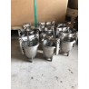 LOT DE 10 MOULES À JAMBONNEAU SUR PIEDS