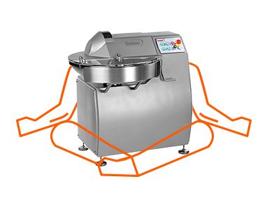 Cutter de cuisine professionnelle 7 Litres - Equipementpro